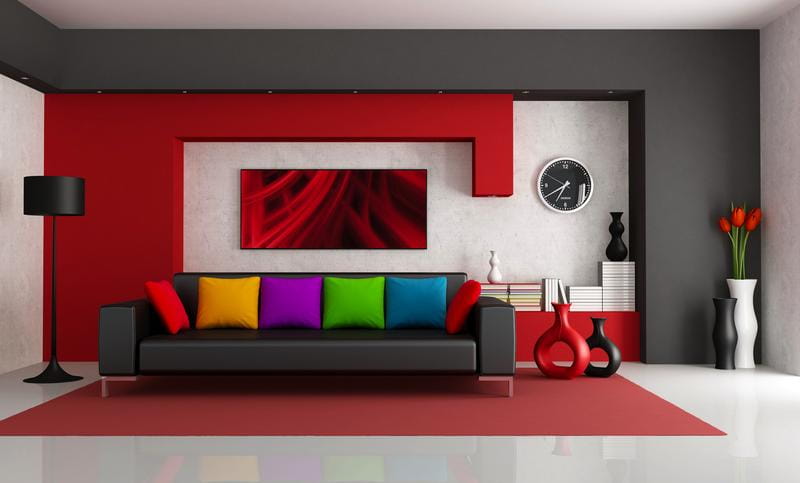 Living Room Colour Combination Ideas
