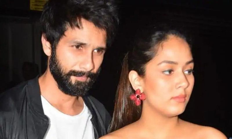 Shahid Kapoor and His Wife