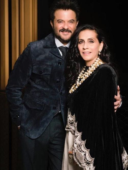 Anil Kapoor With His Wife
