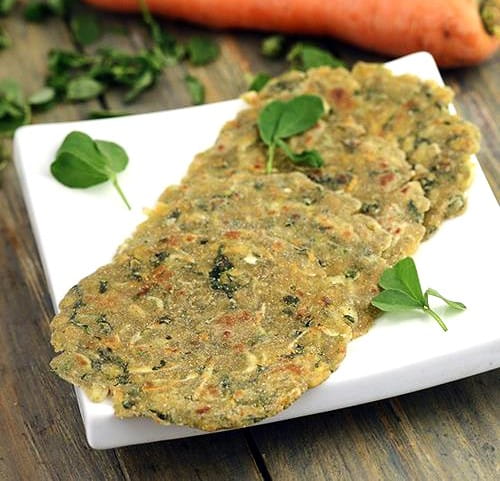 Veg Jowar-Bajra Paratha