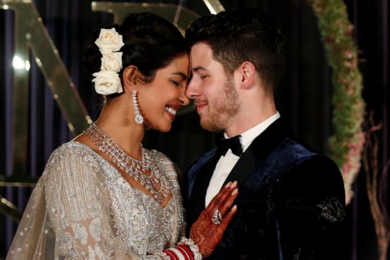 Priyanka and Nick Mumbai Wedding Reception