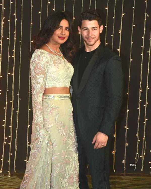 Priyanka Chopra And Nick Jonas Wedding Reception