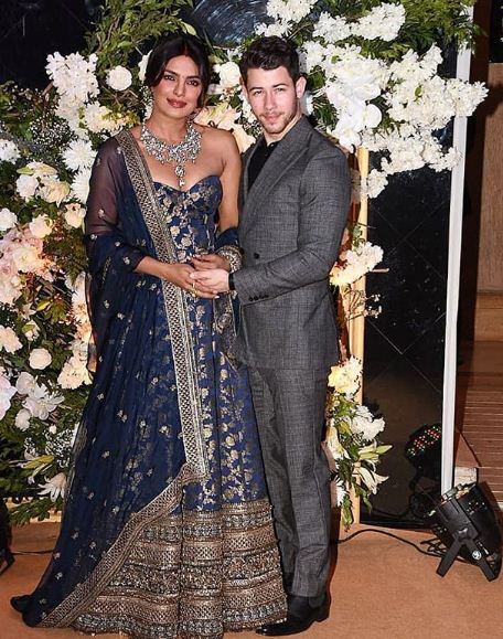 Priyanka And Nick Jonas Reception Pics