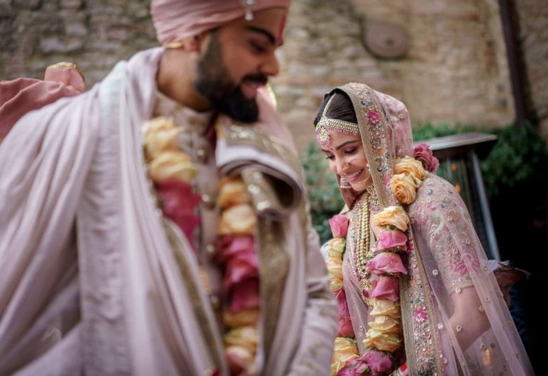 virat and anushka wedding photos