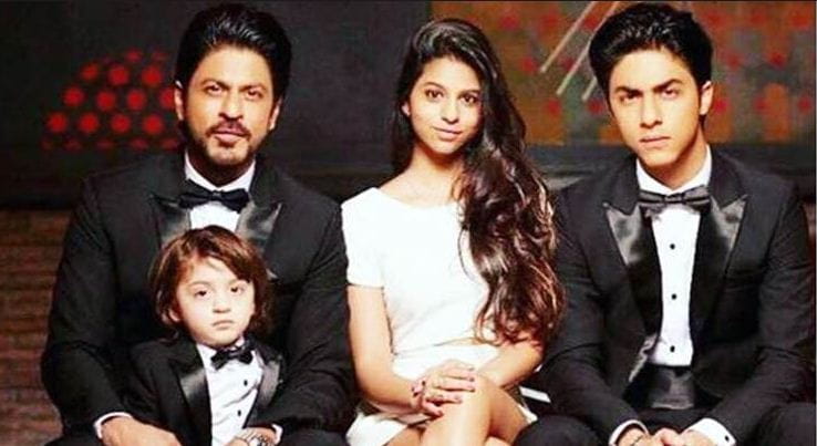 Shah Rukh Khan Family Photo