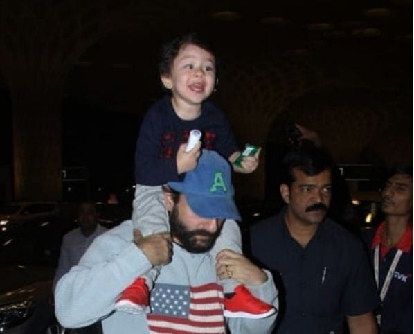 Saif, Kareena and Taimur