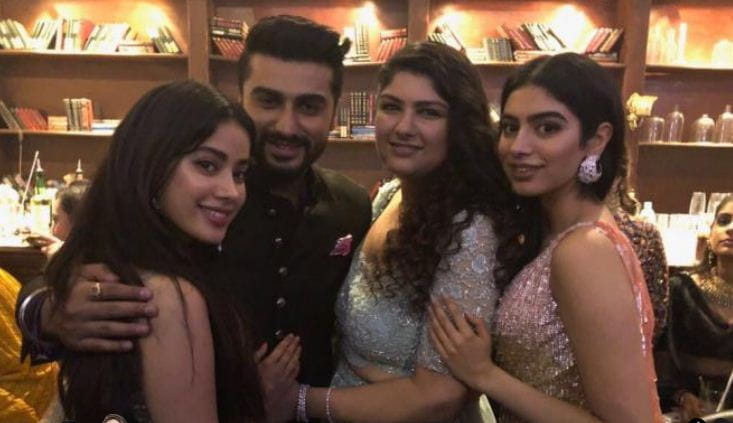 Arjun Kapoor With Sister's