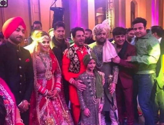 Kapil Sharma And Ginni Chatrath Wedding Pics