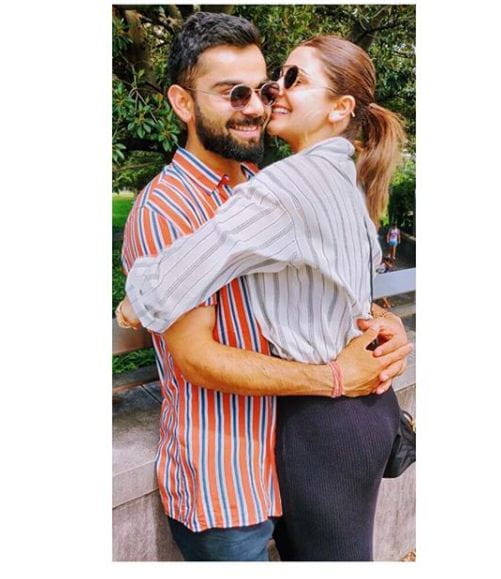 Virat Kohli and Anushka Sharma