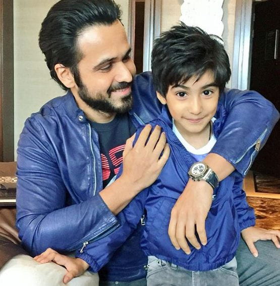 Emraan Hashmi and his Son