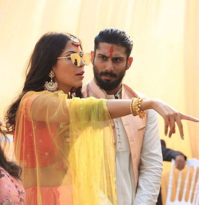 Prateik Babbar and Sanya Sagar