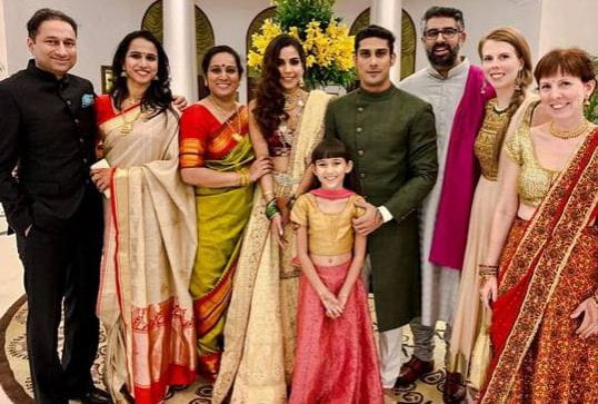 Prateik Babbar and Sanya Sagar Wedding