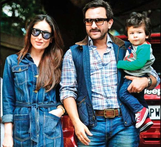 Kareena Kapoor, Saif and Taimur