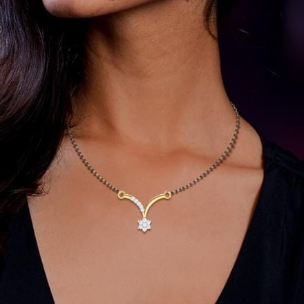 Deep V Shape Mangalsutra