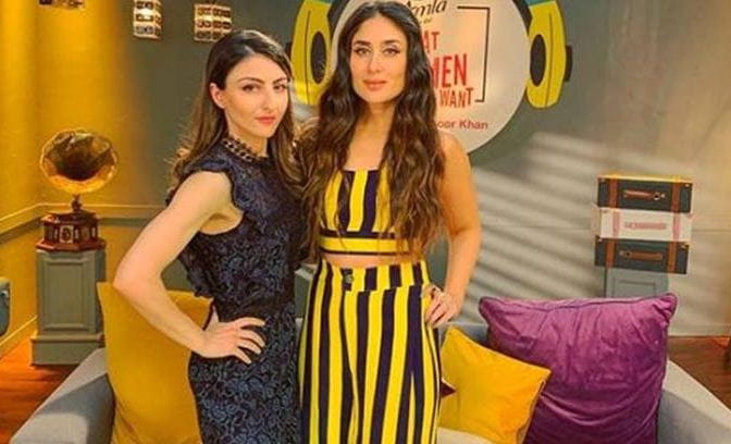 Kareena Kapoor and Soha Ali Khan