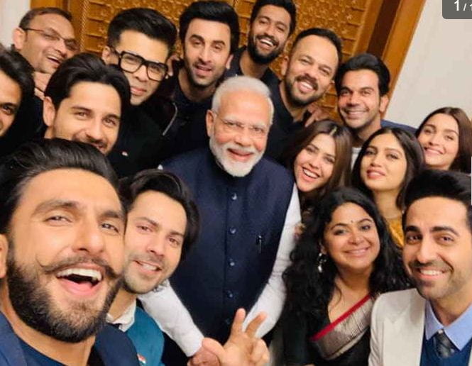 Bollywood Meet PM