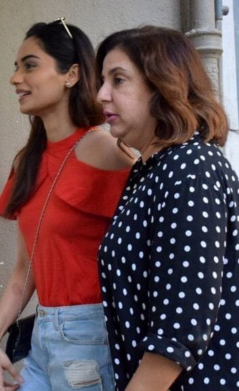 Farah Khan With Manushi Chhillar