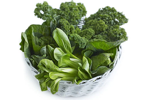 Green Leafy Vegetables: