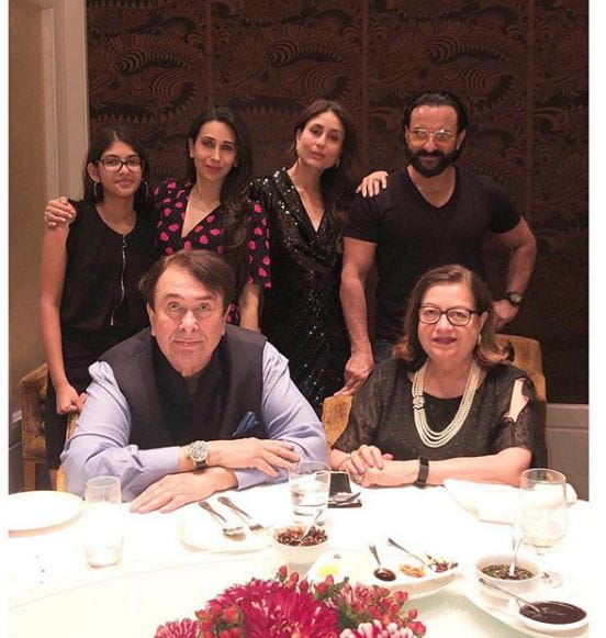 Randhir Kapoor Birthday Party