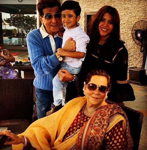 Ekta Kapoor Family Pic