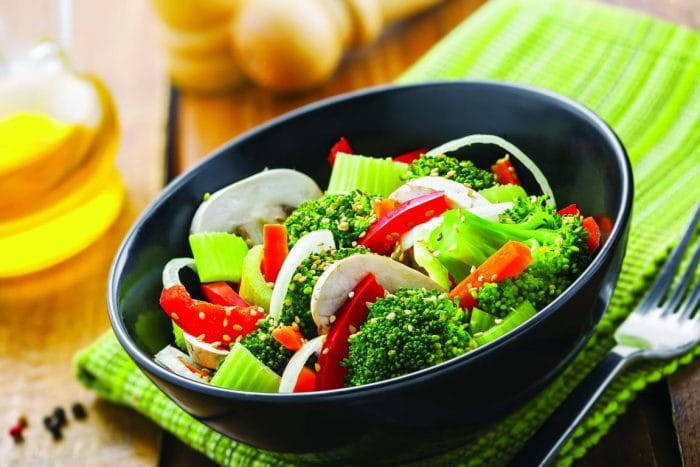 Steamed Vegetables With Chili Lime Butter