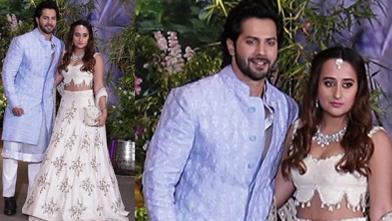 Varun Dhawan With Natasha Dalal