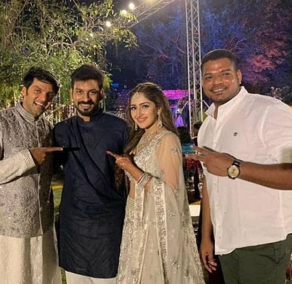 Sayyeshaa Saigal Wedding