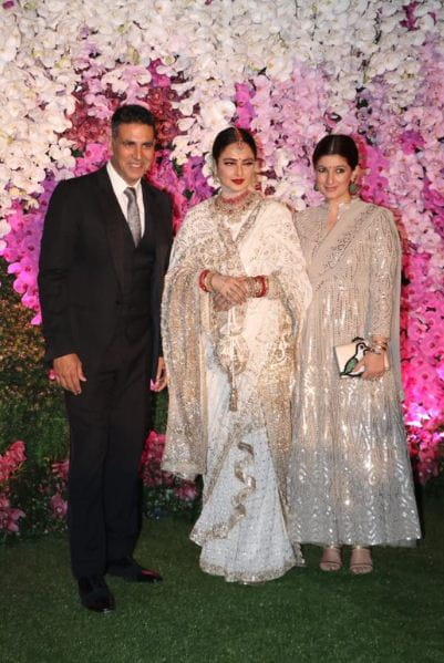 Akshay Kumar, Rekha and Twinkle
