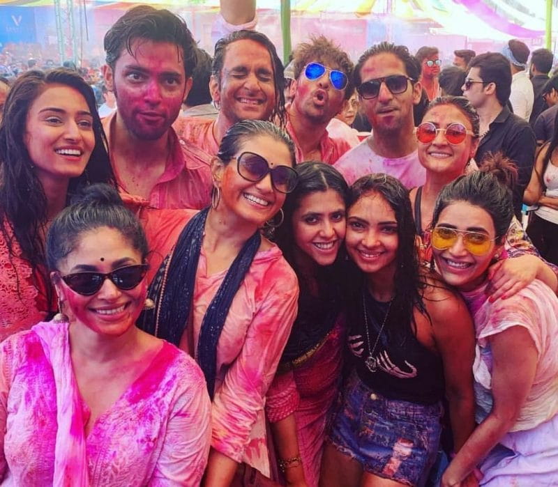 Celebrities Holi Celebrations