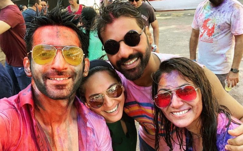 Celebrities Holi Celebrations