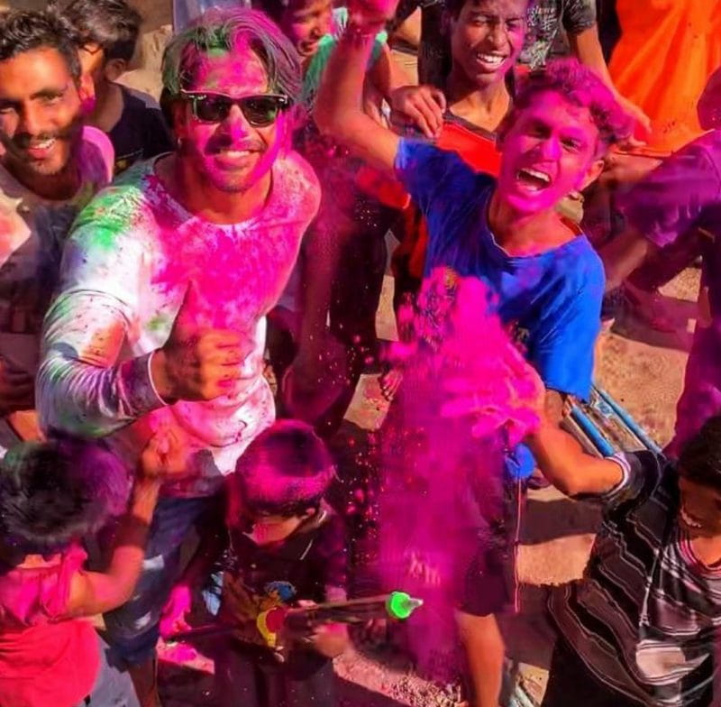 Celebrities Holi Celebrations