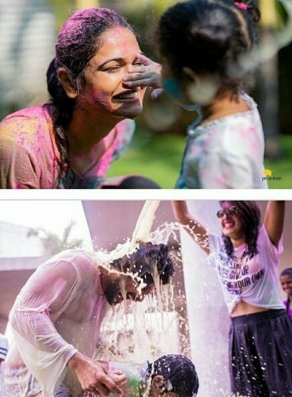 Celebrities Holi Celebrations