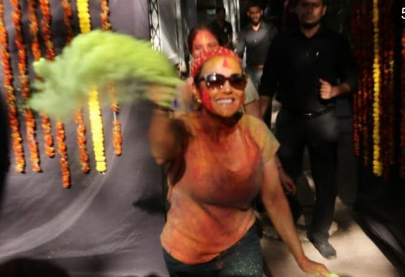 Celebrities Holi Celebrations