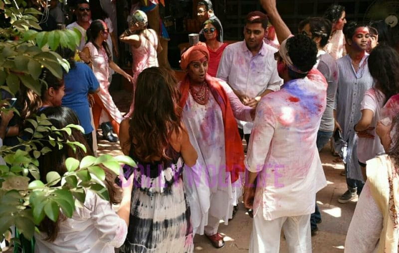 Celebrities Holi Celebrations