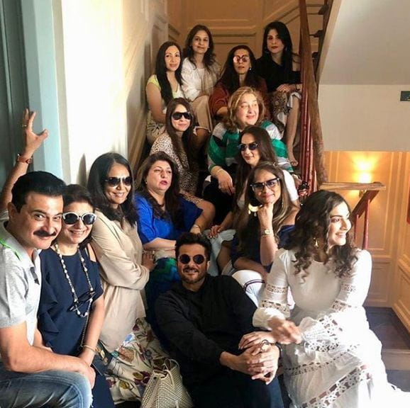 Birthday Celebration of Anil Kapoor's Wife