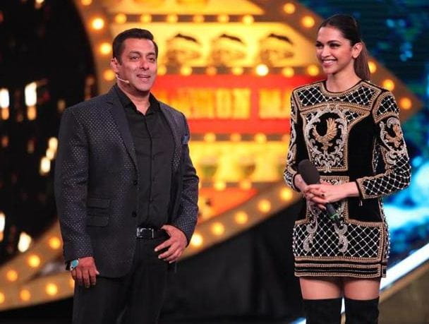 Salman Khan and Deepika Padukone