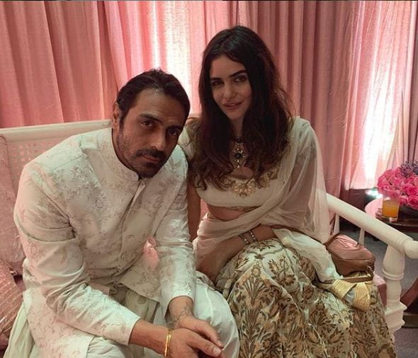 Arjun Rampal With Girlfriend Gabriella Demetriades