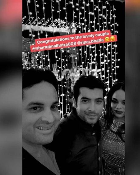 Ssharad Malhotra and Ripci Bhatia's Wedding