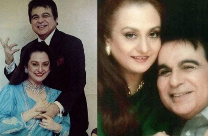 Saira Banu and Dilip Kumar