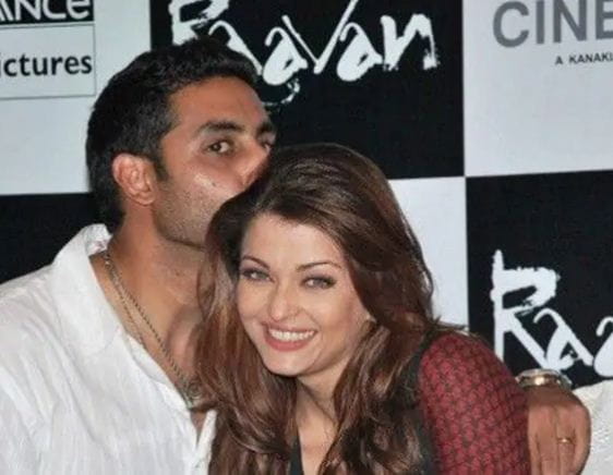 Aishwarya Rai and Abhishek Bachchan