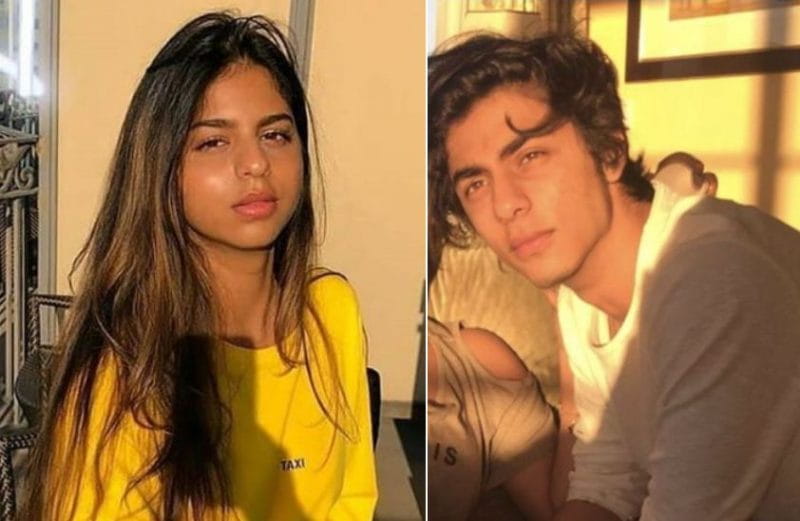 Suhana Khan and Aryan