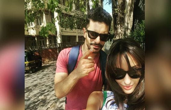 Nora Fatehi With Angad Bedi