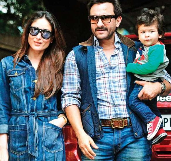 Saif, Kareena Kapoor and Taimur