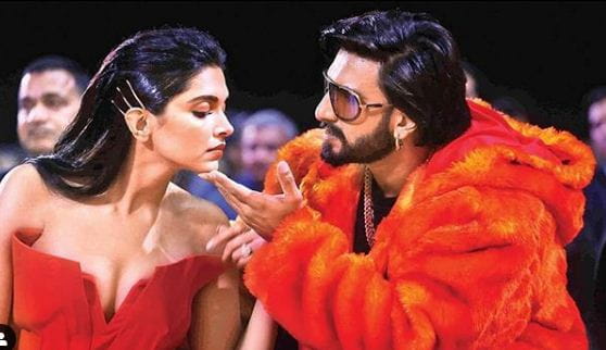 Ranveer Singh and Deepika Padukone