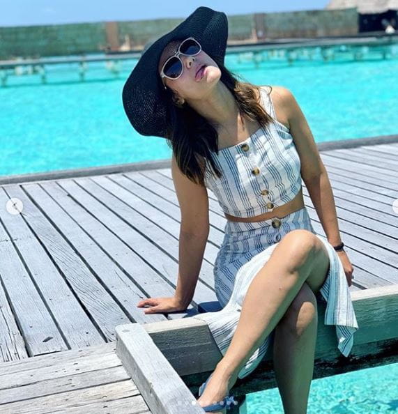 Hina Khan's Maldives Trip