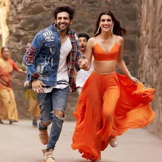 Kriti Sanon and Kartik Aaryan