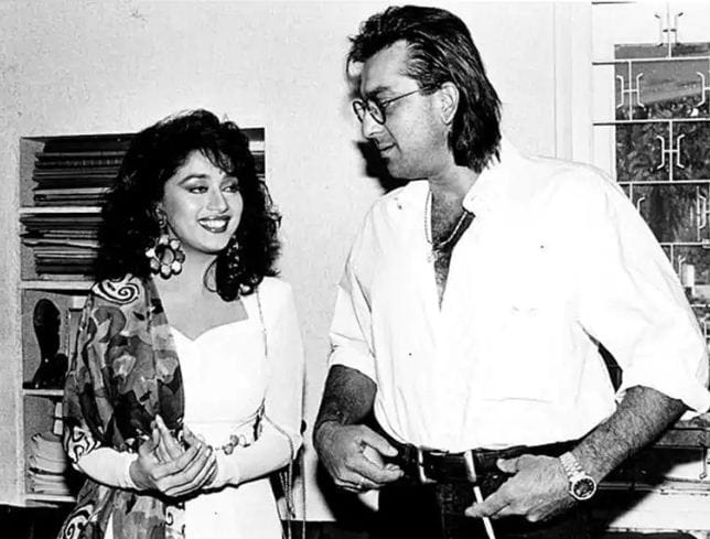 Sanjay Dutt And Madhuri