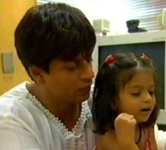 Childhood Pictures of Suhana Khan
