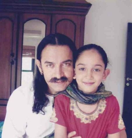 Aamir Khan with daughter Ira