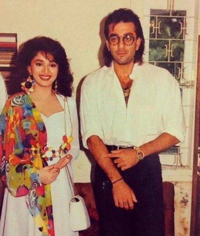 Sanjay Dutt And Madhuri